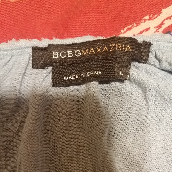 BCBG blue halter top L - Picture 12 of 12
